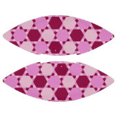 Meisroze driehoek optisch lichtpatroon american football (Panelen)