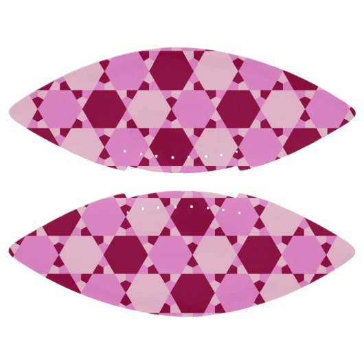 Meisroze driehoek optisch lichtpatroon american football (Panelen)