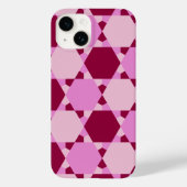 Meisroze driehoek optisch lichtpatroon Case-Mate iPhone case (Achterkant)