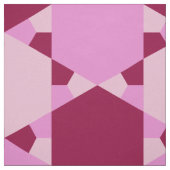 Meisroze driehoek optisch lichtpatroon stof (Swatch)