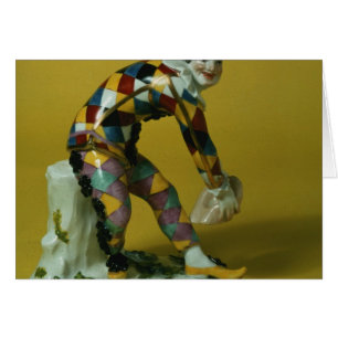 Meissen figuur van Harlequin, c.1750