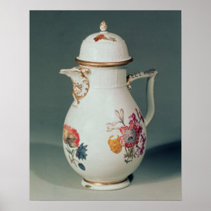 Meissen koffiepot, c.1740-50 poster