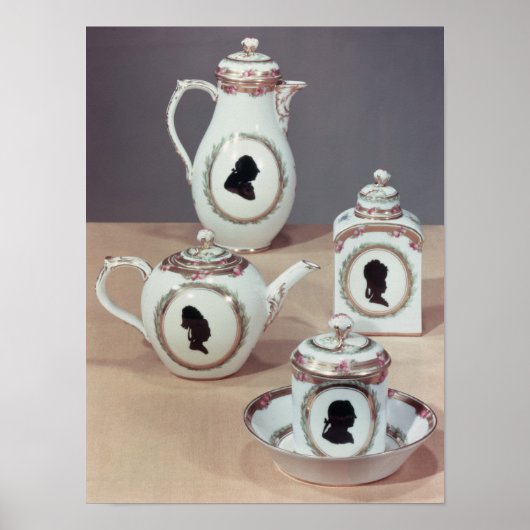 Meissen-theedienst Poster (Voorkant)