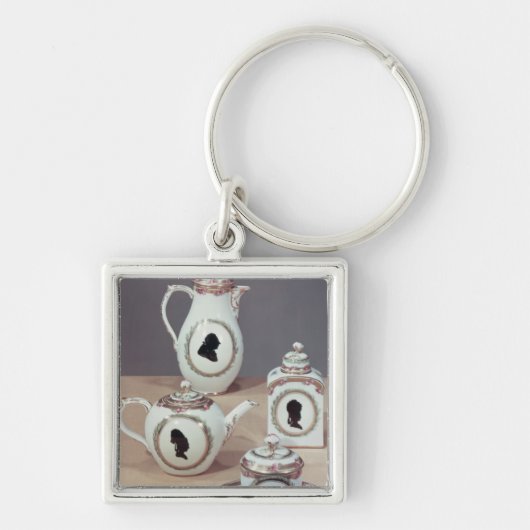 Meissen-theedienst Sleutelhanger (Voorkant)