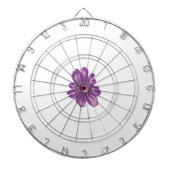 Meisstijl, lichte eierplant, gebleekte cedar dartbord (Voorkant)