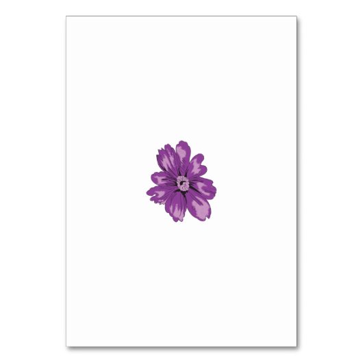 Meisstijl, lichte eierplant, gebleekte cedar kaart (Voorkant)