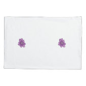 Meisstijl, lichte eierplant, gebleekte cedar kussensloop (Achterkant)