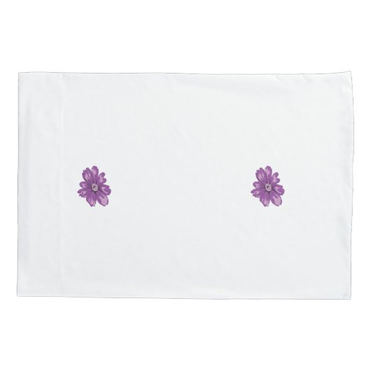 Meisstijl, lichte eierplant, gebleekte cedar kussensloop (Achterkant)