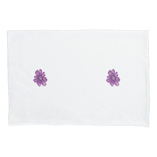 Meisstijl, lichte eierplant, gebleekte cedar kussensloop (Voorkant)