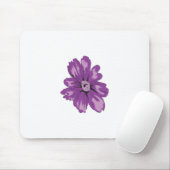 Meisstijl, lichte eierplant, gebleekte cedar muismat (Met muis)