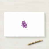 Meisstijl, lichte eierplant, gebleekte cedar post-it® notes (Op bureau)