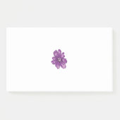 Meisstijl, lichte eierplant, gebleekte cedar post-it® notes (Voorkant)