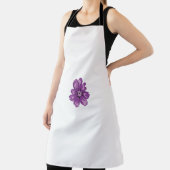 Meisstijl, lichte eierplant, gebleekte cedar schort (Insitu)