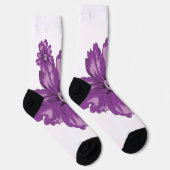 Meisstijl, lichte eierplant, gebleekte cedar sokken (Rechts)