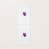 Meisstijl, lichte eierplant, gebleekte cedar visitekaartje (Binnenkant ongevouwen)