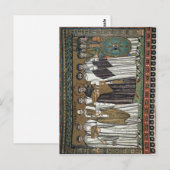 Meister von San Vitale in Ravenna Chormosaiken in Briefkaart (Voorkant / Achterkant)