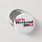 Meisweekend 2015 ronde button 3,2 cm (Voorkant /achterkant)
