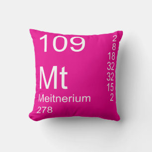 Meitnerium Kussen