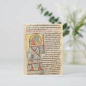 Mej. 8 f.95v St. John de Evangelist Briefkaart (Staand voorkant)