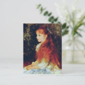 Mej. d'Anvers van Pierre-Auguste Renoir- van Irene Briefkaart (Staand voorkant)