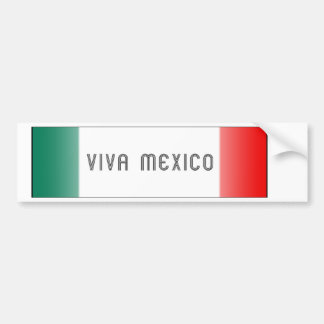Mejico Flag Bumpersticker
