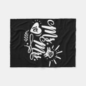 Mejuffrouw naar Mevrouw Fleece Deken (Voorkant (Horizontaal))