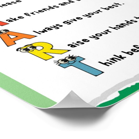 MEKIMI - Creative Classroom-regels Poster (Hoek)