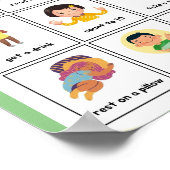 MEKIMI- Kleurrijke Illustratieve Kalmerende Strate Poster (Hoek)