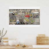 Mekka Pleiaden Patroon 2 Poster (Keuken)