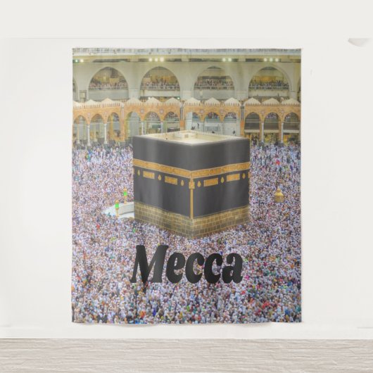 Mekka Saoedi-Arabië Islam’s heiligste stad, Kaaba Wandkleed (Voorkant)