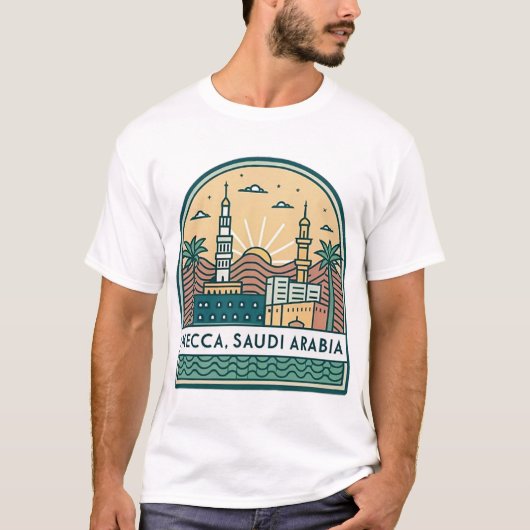 Mekka, SAOEDI-ARABIË T-shirt (Voorkant)