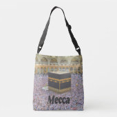 Mekka Saudi-Arabië De heiligste stad van de islam, Crossbody Tas (Achterkant)