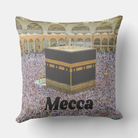 Mekka Saudi-Arabië De heiligste stad van de islam, Kussen (Achterkant)