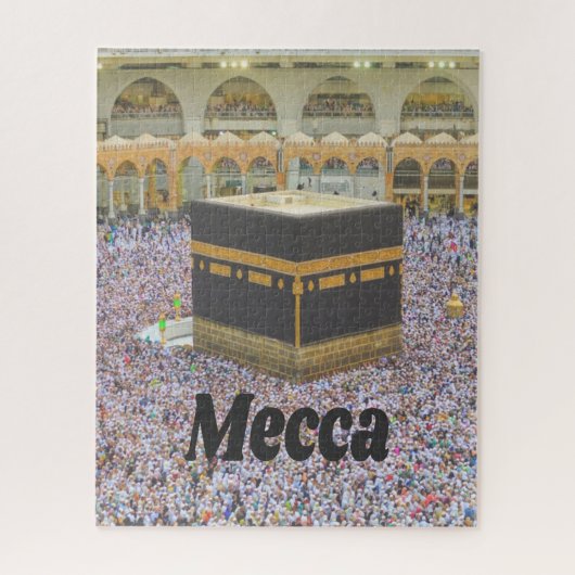 Mekka Saudi-Arabië De heiligste stad van de islam, Legpuzzel (Verticaal)