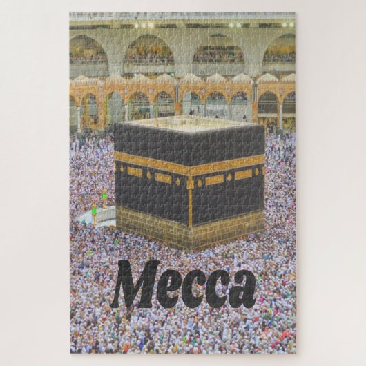 Mekka Saudi-Arabië De heiligste stad van de islam, Legpuzzel (Verticaal)