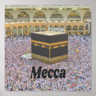 Mekka Saudi-Arabië De heiligste stad van de islam, Poster