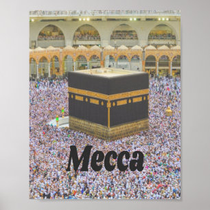 Mekka Saudi-Arabië De heiligste stad van de islam, Poster