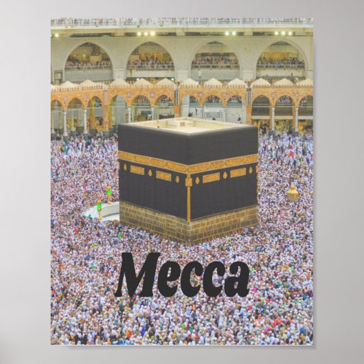 Mekka Saudi-Arabië De heiligste stad van de islam, Poster (Voorkant)