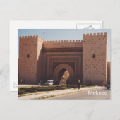 Meknes - Marokko Briefkaart (Voorkant / Achterkant)