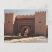 Meknes - Marokko Briefkaart (Voorkant)