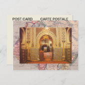 Meknes, moskee, Marokko Briefkaart (Voorkant / Achterkant)