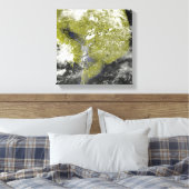 Mekong Delta en de Tonle Sap Canvas Afdruk (Insitu (Slaapkamer))