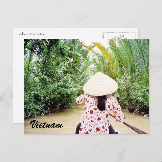 mekong ride briefkaart (Voorkant / Achterkant)