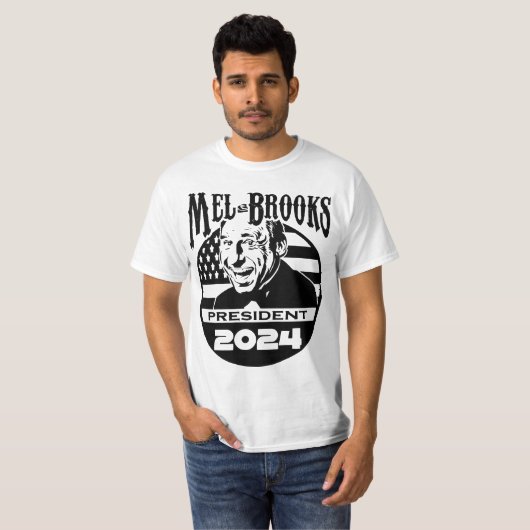 Mel Brooks 2024 T-shirt (Voorkant volledig)