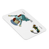 Mel de Kat en Maizy Chanoeka Magnet Magneet (Rechterzijde)