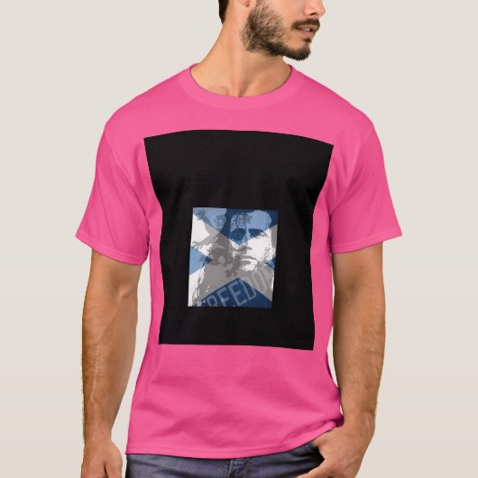 Mel Gibson Bravehear T-shirt (Voorkant)