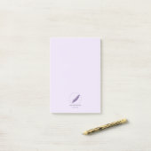 Mel Mae Schmidt Stationery Logo Post-it® Notes (Op bureau)