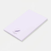 Mel Mae Schmidt Stationery Logo Post-it® Notes (Schuin)