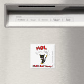 Mel "MOL: MEOW OUT LOUD" Magneet (Insitu (Vaatwasser))