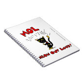 Mel "MOL: MEOW OUT LOUD"-Notitieboek Notitieboek (Rechterzijde)